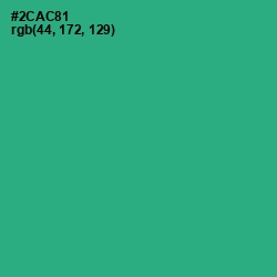 #2CAC81 - Jungle Green Color Image