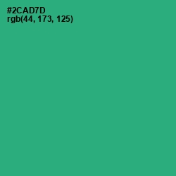 #2CAD7D - Jade Color Image