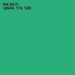 #2CAE7C - Jade Color Image