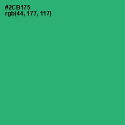 #2CB175 - Jade Color Image