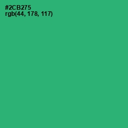 #2CB275 - Jade Color Image