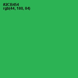 #2CB454 - Sea Green Color Image