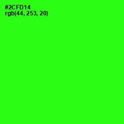 #2CFD14 - Harlequin Color Image