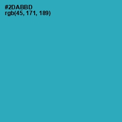 #2DABBD - Pelorous Color Image