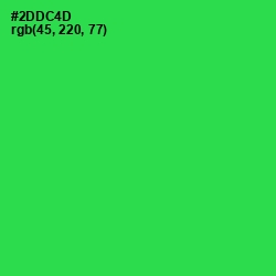 #2DDC4D - Malachite Color Image