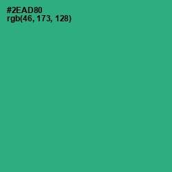 #2EAD80 - Jungle Green Color Image