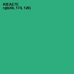 #2EAE7E - Jade Color Image