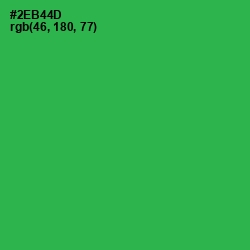 #2EB44D - Sea Green Color Image