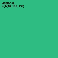 #2EBC82 - Jungle Green Color Image