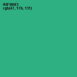 #2FB083 - Jungle Green Color Image