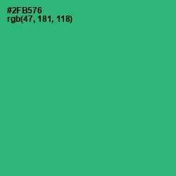 #2FB576 - Jade Color Image