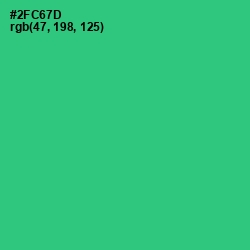 #2FC67D - Malachite Color Image