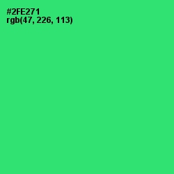 #2FE271 - Malachite Color Image