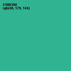 #30B390 - Keppel Color Image