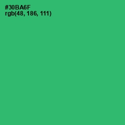 #30BA6F - Jade Color Image