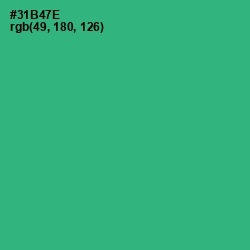 #31B47E - Jade Color Image