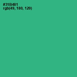 #31B481 - Jungle Green Color Image