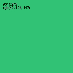 #31C275 - Malachite Color Image