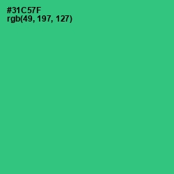 #31C57F - Malachite Color Image