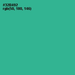 #32B492 - Keppel Color Image