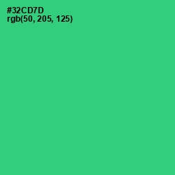 #32CD7D - Malachite Color Image