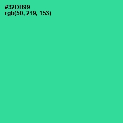 #32DB99 - Shamrock Color Image