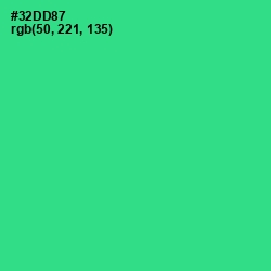 #32DD87 - Shamrock Color Image