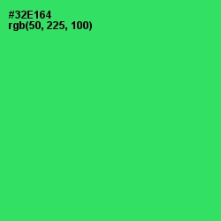 #32E164 - Malachite Color Image
