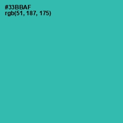 #33BBAF - Pelorous Color Image