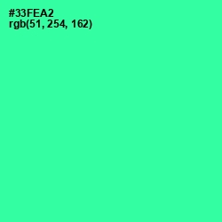 #33FEA2 - Shamrock Color Image