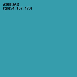 #369DAD - Boston Blue Color Image