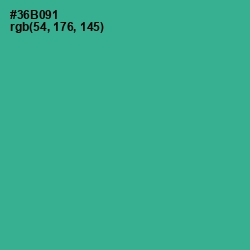 #36B091 - Keppel Color Image