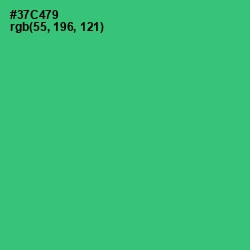 #37C479 - Malachite Color Image
