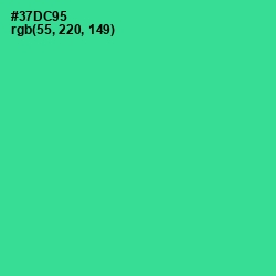 #37DC95 - Shamrock Color Image