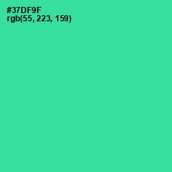 #37DF9F - Shamrock Color Image