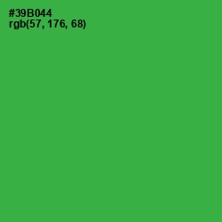 #39B044 - Sea Green Color Image