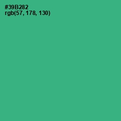 #39B282 - Jungle Green Color Image