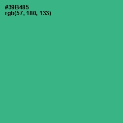 #39B485 - Jungle Green Color Image