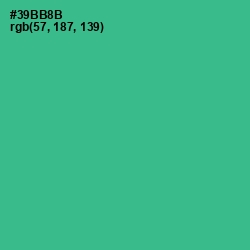 #39BB8B - Keppel Color Image