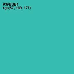 #39BDB1 - Pelorous Color Image