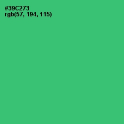 #39C273 - Malachite Color Image