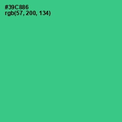 #39C886 - Shamrock Color Image