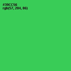 #39CC56 - Malachite Color Image