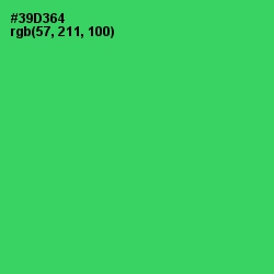 #39D364 - Malachite Color Image