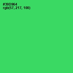 #39D964 - Malachite Color Image