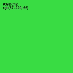 #39DC42 - Malachite Color Image