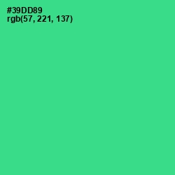 #39DD89 - Shamrock Color Image