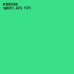 #39DF89 - Shamrock Color Image