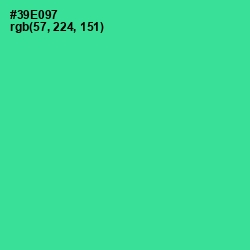 #39E097 - Shamrock Color Image