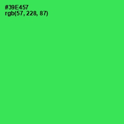 #39E457 - Malachite Color Image